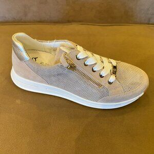 Ara - Oleanna (12-54801) Sand/Platinum Suede -85 - Multiple Sizes (NEW W/ BOX)